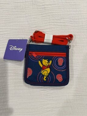 Disney Navy, Red & Yellow Winnie the Pooh Kids Crossbody Bag